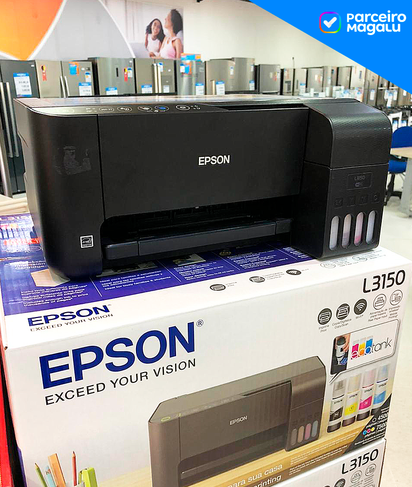 Impressora Multifuncional Epson EcoTank L3150 - 222018500 PM