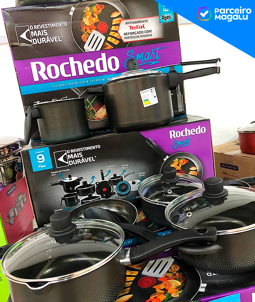 Jogo de Panelas Rochedo - 144135100 PM